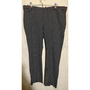 Anne Klein Black and White Pants